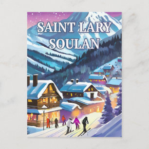Saint-Lary-Soulan: Pyrenean Flame Postcard