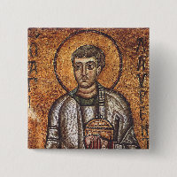Saint Lawrence Orthodox Mosaic Art Print