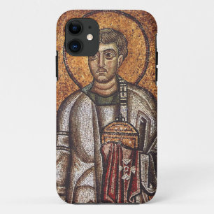Saint Lawrence Orthodox Mosaic Art Print iPhone 11 Case
