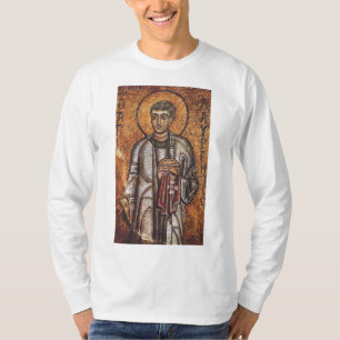 Saint Lawrence Orthodox Mosaic Art Print T-Shirt