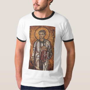 Saint Lawrence Orthodox Mosaic Art Print T-Shirt