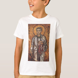 Saint Lawrence Orthodox Mosaic Art Print T-Shirt