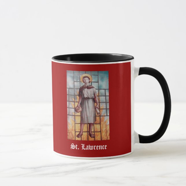 Saint Lawrence*, Patron of Cooks, Mug (Right)