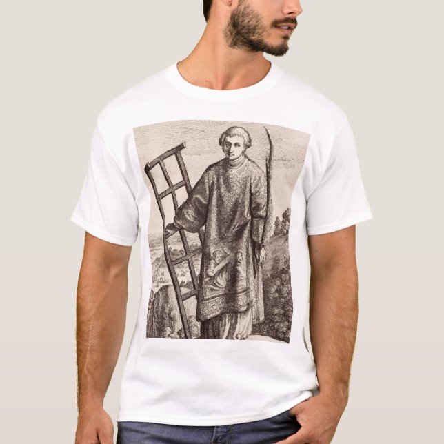 Saint Lawrence patron saint archive T-Shirt (Front)