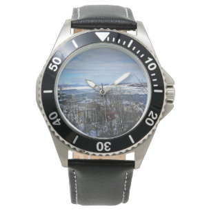 Saint Lawrence River in Winter, Quebec, Canada Watch