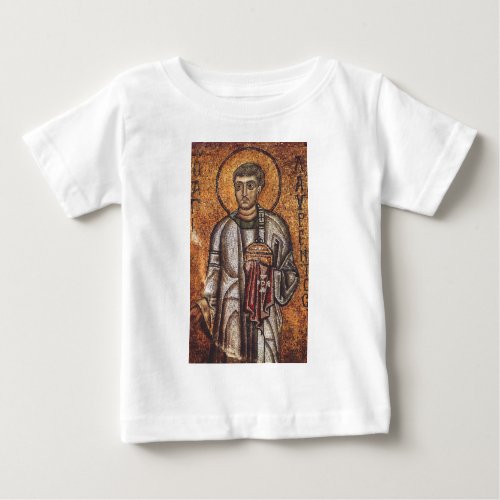 Saint Lawrence the Martyr Baby T_Shirt
