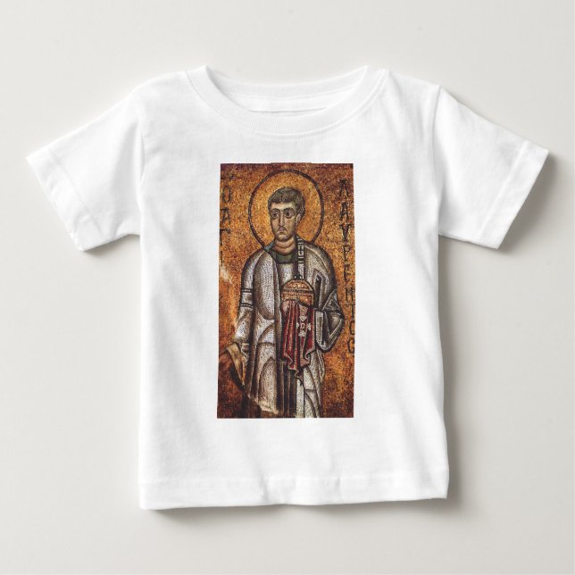 Saint Lawrence the Martyr Baby T-Shirt (Front)