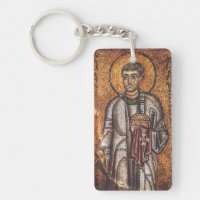 Saint Lawrence the Martyr Keychain