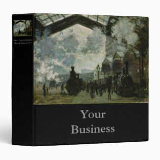 Saint Lazare Station by Claude Monet Binder
