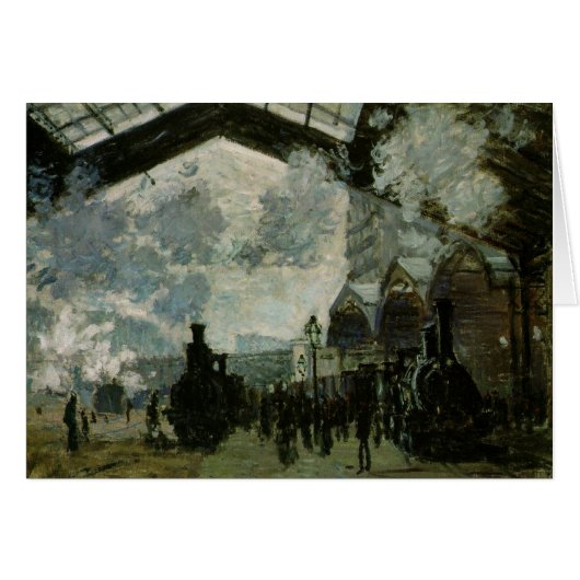 Saint Lazare Station Cards (Front Horizontal)