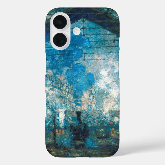 Saint Lazare Train Station by Claude Monet Case-Mate iPhone Case (Back)
