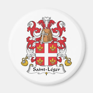 Saint-Leger Family Crest Magnet