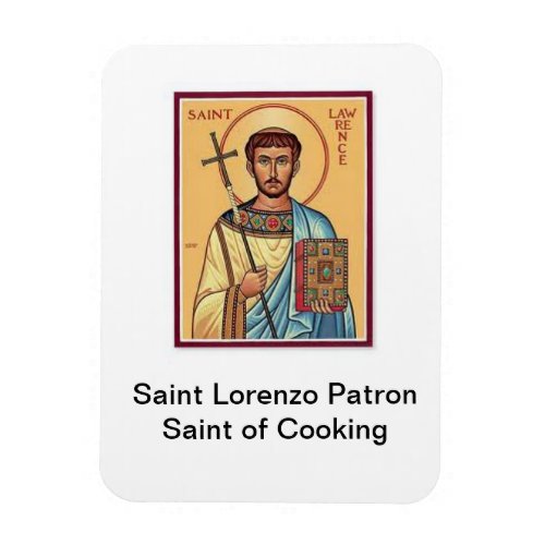 Saint Lorenzo Patron Saint of Cooking magnet