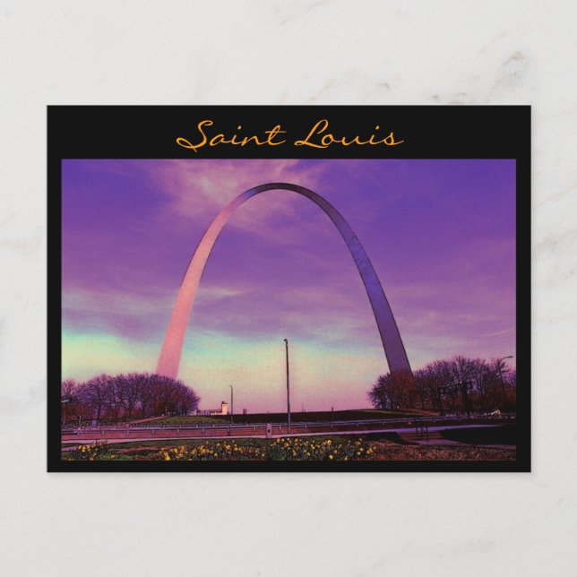 Saint Louis Arch Postcard (Front)