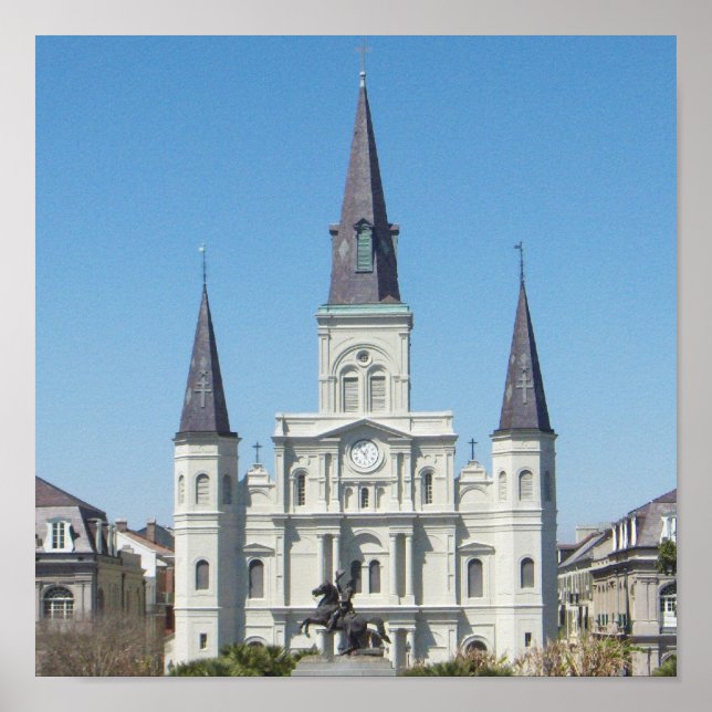 Saint Louis Cathedral Poster (Front)
