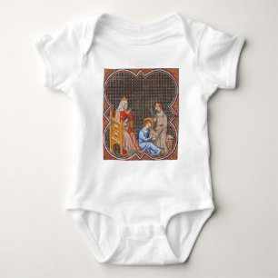 Saint Louis IX of France Baby Bodysuit
