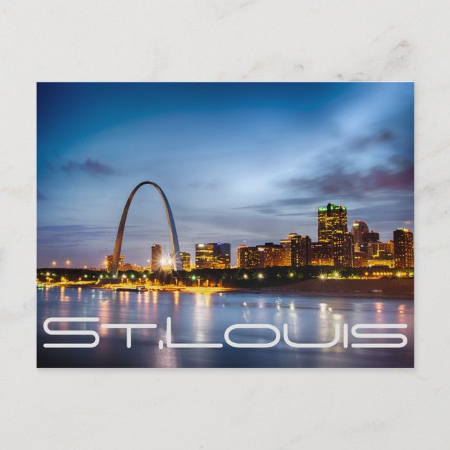 saint louis missouri postcard (Front)