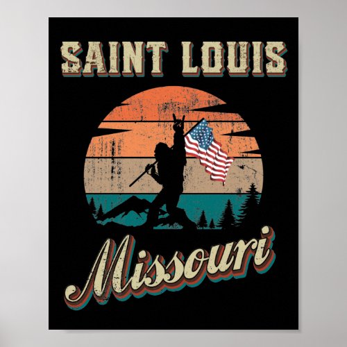Saint Louis Missouri Poster