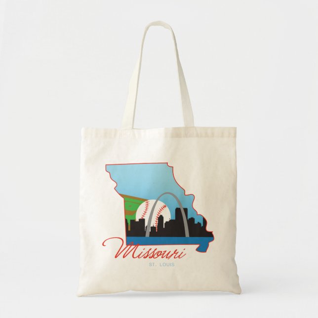 Saint Louis Missouri Tote Bag (Front)
