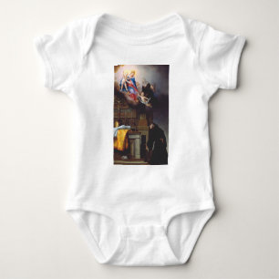 Saint Louis of Toulouse Heavenly Inheritance Art Baby Bodysuit