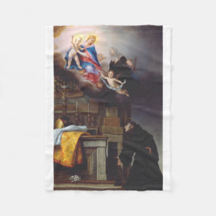 Saint Louis of Toulouse Heavenly Inheritance Art Fleece Blanket