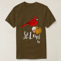 St. Louis Cardinals Pink T-shirt/ Go Birds / Birthday Gift / 