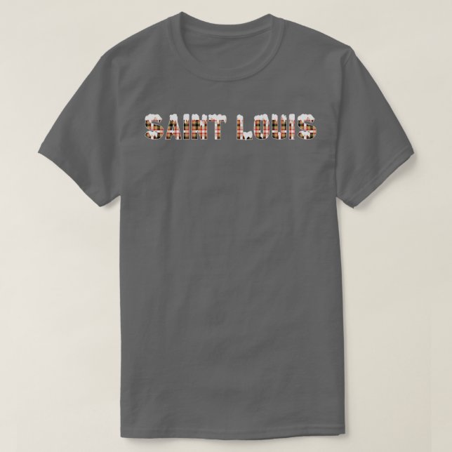 Saint Louis Snow T-Shirt (Design Front)