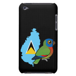 Saint Lucia Amazon Map Case-Mate iPod Touch Barely There Case