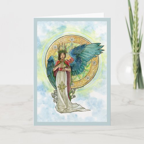 Saint Lucia Angel Card