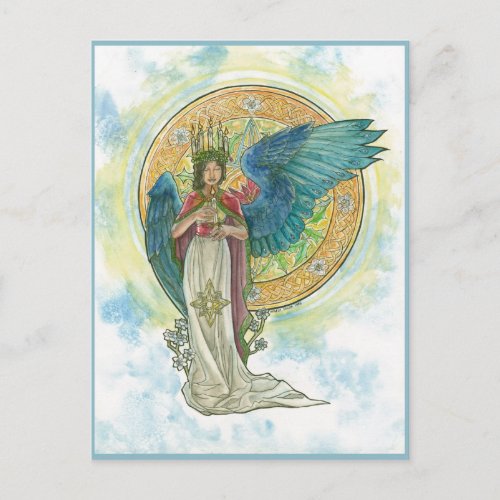 Saint Lucia Angel Post Card