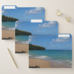 Saint Lucia Beach File Folder