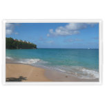 Saint Lucia Beach Tropical Vacation Landscape Acrylic Tray