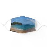 Saint Lucia Beach Tropical Vacation Landscape Adult Cloth Face Mask