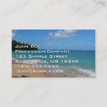 Saint Lucia Beach Tropical Vacation Landscape Business Card