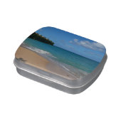 Saint Lucia Beach Tropical Vacation Landscape Candy Tin (Side)