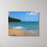 Saint Lucia Beach Tropical Vacation Landscape Canvas Print