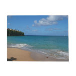 Saint Lucia Beach Tropical Vacation Landscape Doormat