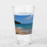 Saint Lucia Beach Tropical Vacation Landscape Glass