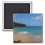Saint Lucia Beach Tropical Vacation Landscape Magnet