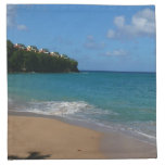 Saint Lucia Beach Tropical Vacation Landscape Napkin