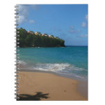 Saint Lucia Beach Tropical Vacation Landscape Notebook