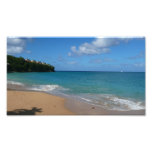 Saint Lucia Beach Tropical Vacation Landscape Photo Print
