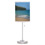 Saint Lucia Beach Tropical Vacation Landscape Table Lamp