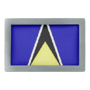 Saint Lucia Belt Buckle