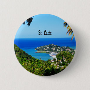 Saint Lucia Button