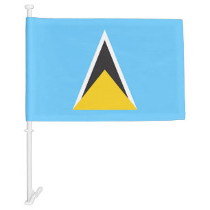 Saint Lucia Car Flag