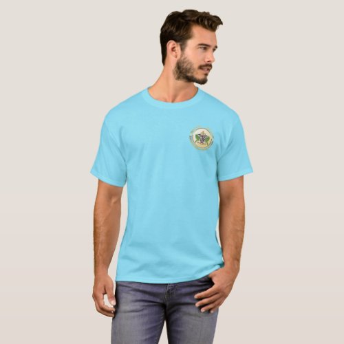 Saint Lucia Coat Of Arms T_Shirt