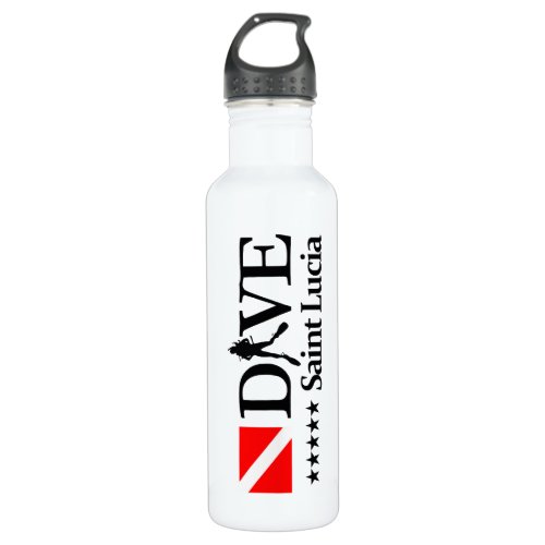 Saint Lucia DV4 Stainless Steel Water Bottle