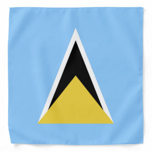 Saint Lucia flag Bandana