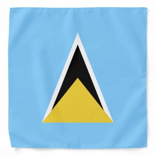 Saint Lucia Flag Bandana